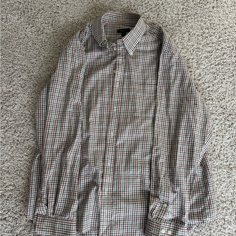Van Heusen Multicolor Checkered Dress Shirt
